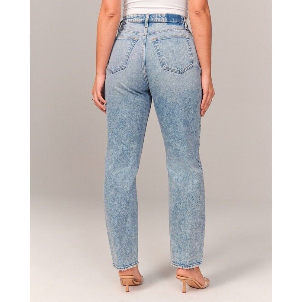 Abercrombie & Fitch Sky Blue Straight Leg Jeans